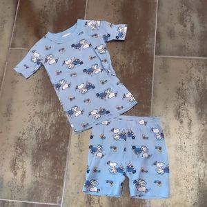 Hanna Andersson Peanuts pajama set